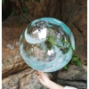 Шар круг Deco Bubble, Бирюзовые перья