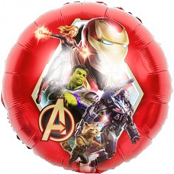 Шар круг, Герои Марвел, Мстители, Красный