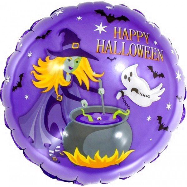 Шар круг, Колдовской Хэллоуин, Фиолетовый