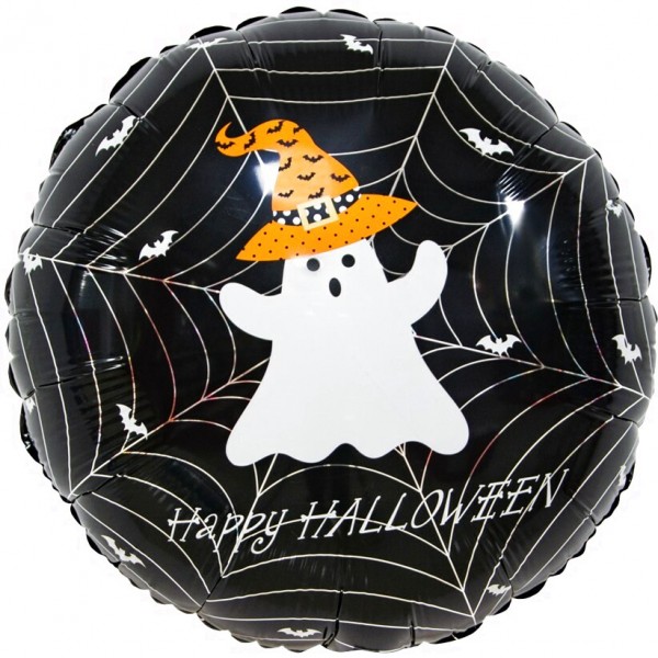 Шар круг, Привидение на Хэллоуин черный