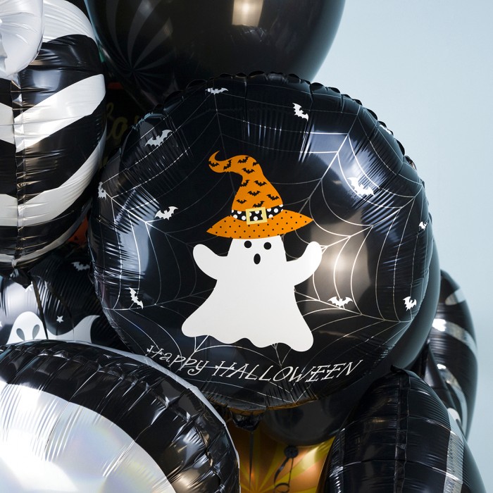 Шар круг, Привидение на Хэллоуин черный