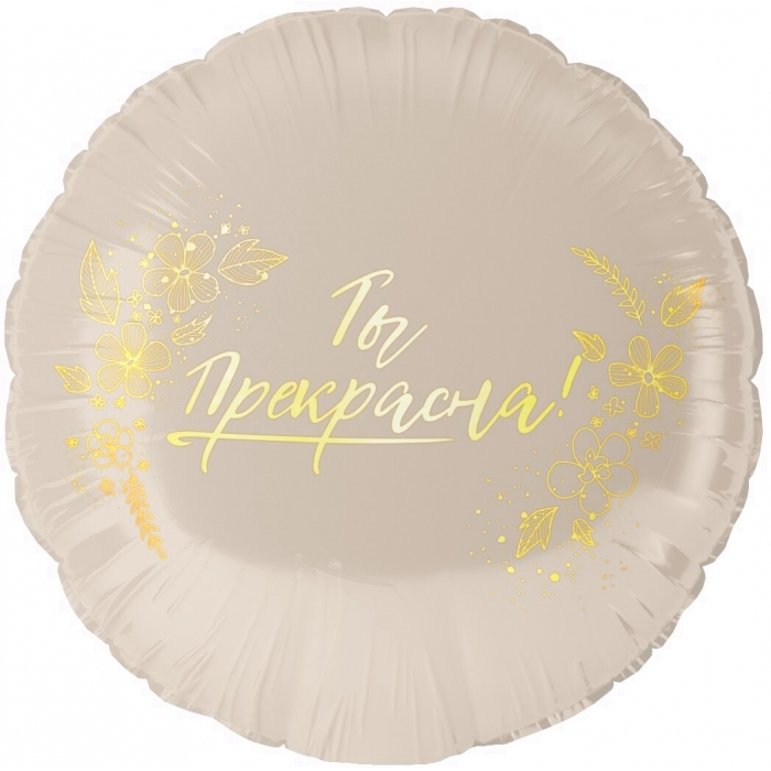 Шар круг Ты Прекрасна