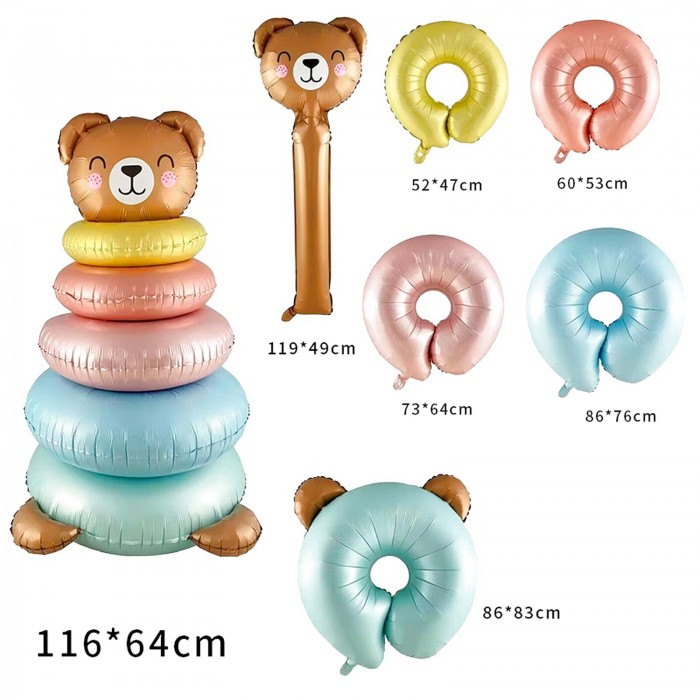 Шар Фигура Пирамидка – мишка