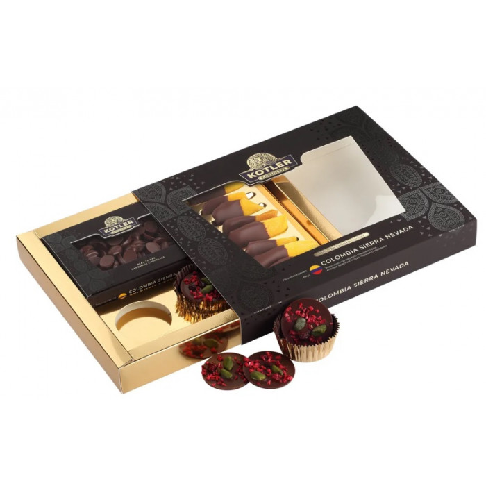 Шоколадный набор с медальонами и манго COLOMBIA SIERRA NEVADA