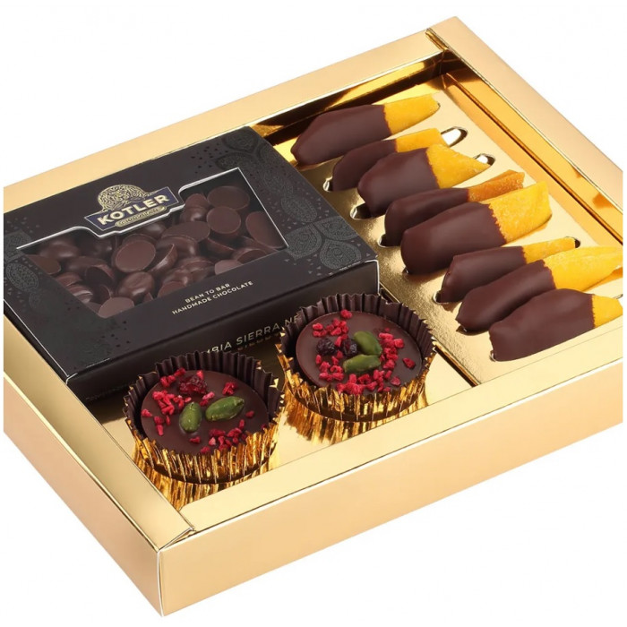 Шоколадный набор с медальонами и манго COLOMBIA SIERRA NEVADA