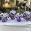 Сиреневая композиция в стеклянном шаре