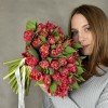 Тюльпан махровый красный Ля мур