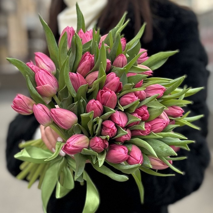 Тюльпан пионовидный розовый  Квин оф Марвел