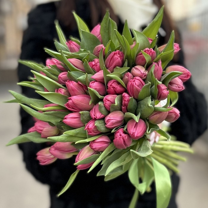 Тюльпан пионовидный розовый  Квин оф Марвел