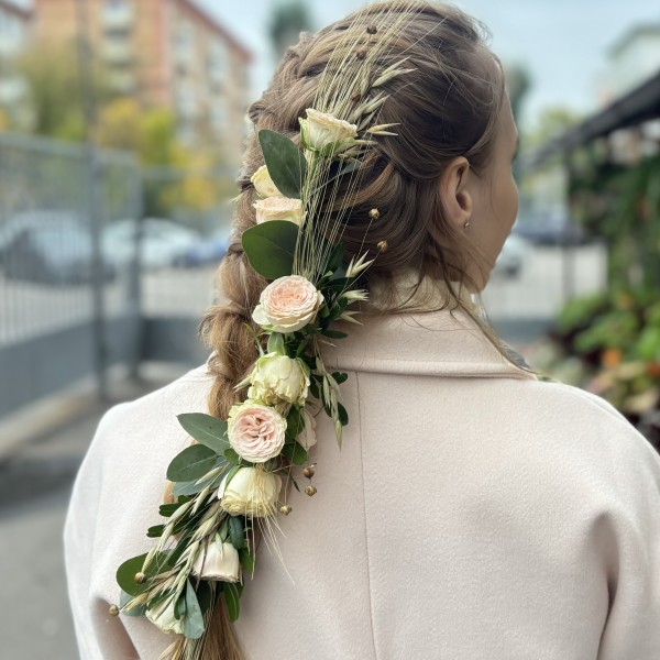 Украшение из цветов для прически Повелительница снов