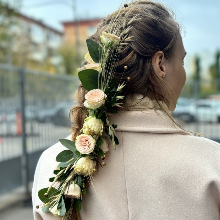 Украшение из цветов для прически Повелительница снов