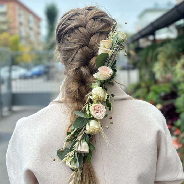 Украшение из цветов для прически Повелительница снов