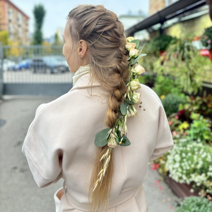 Украшение из цветов для прически Повелительница снов