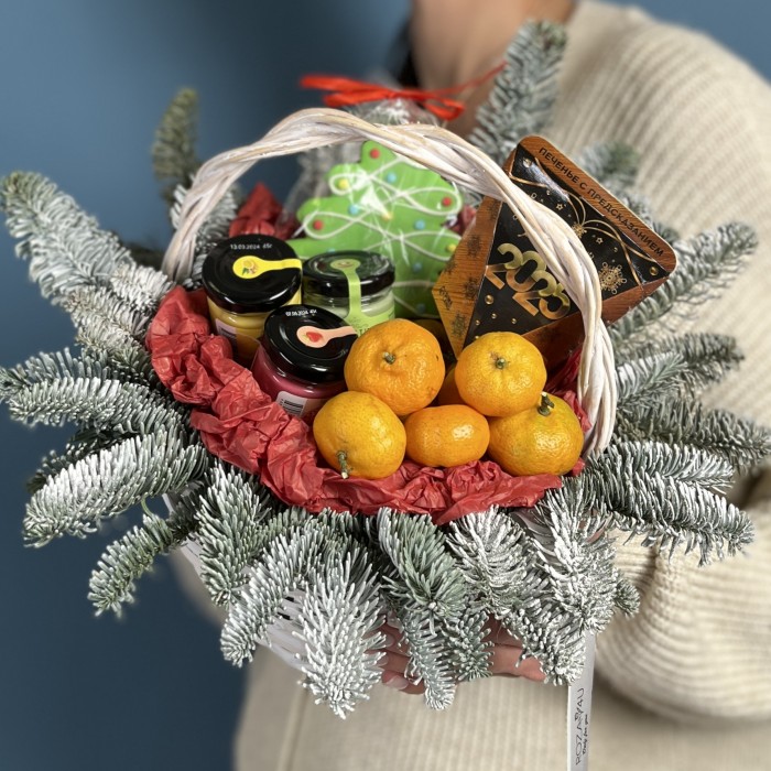 Вкусный подарок с предсказаниями на Новый год