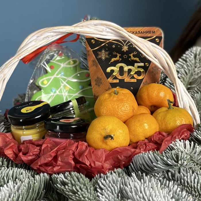 Вкусный подарок с предсказаниями на Новый год