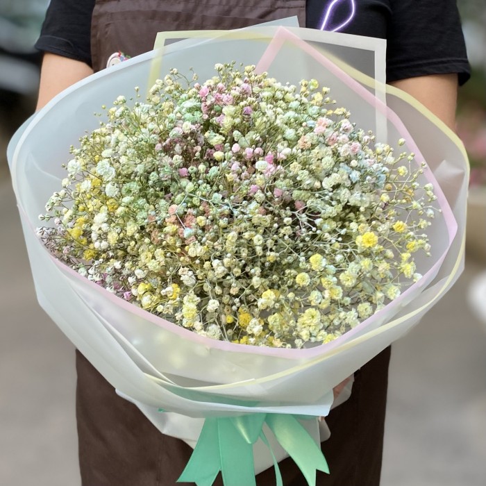 Воздушная гипсофила в упаковке
