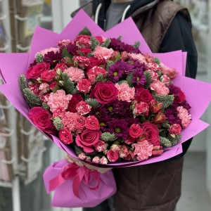 Яркий букет Малиновый Рай Яркий букет Малиновый Рай
