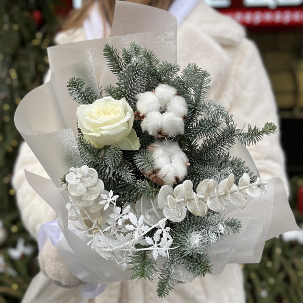 Зимний букет Морозные Узоры