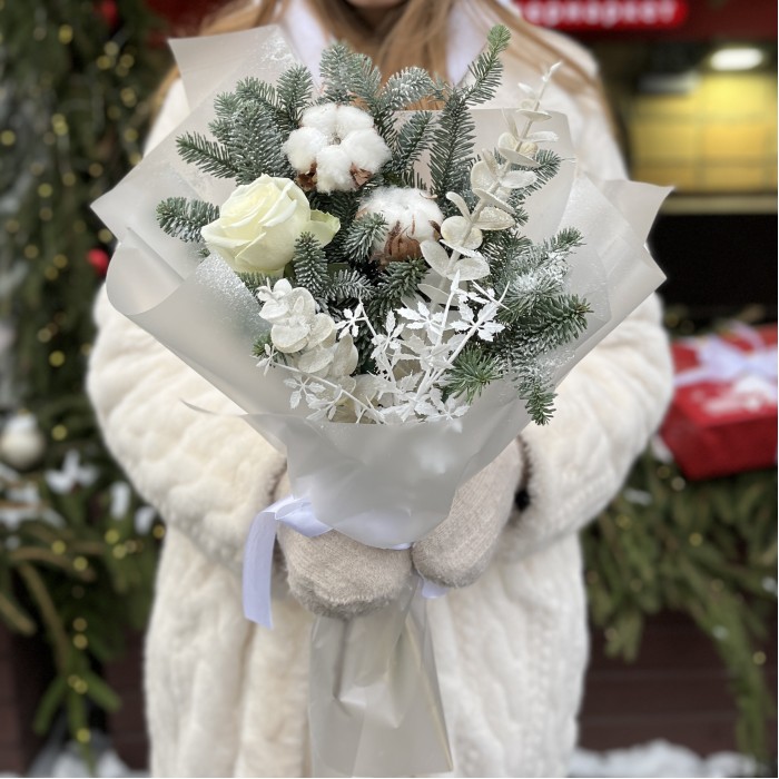 Зимний букет Морозные Узоры