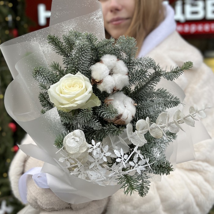 Зимний букет Морозные Узоры