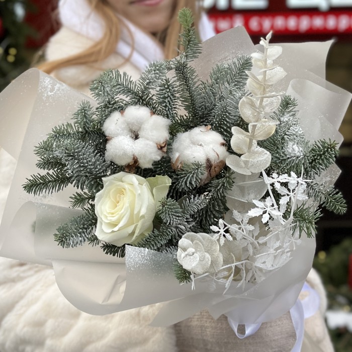 Зимний букет Морозные Узоры