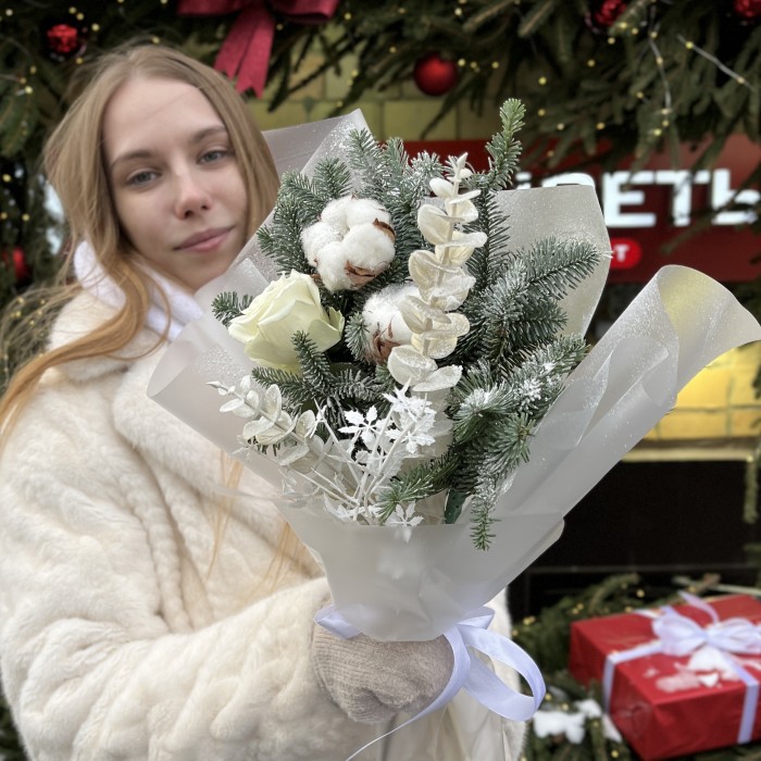 Зимний букет Морозные Узоры