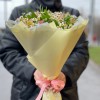 Альстромерии с ромашкой