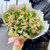 Альстромерии с ромашкой