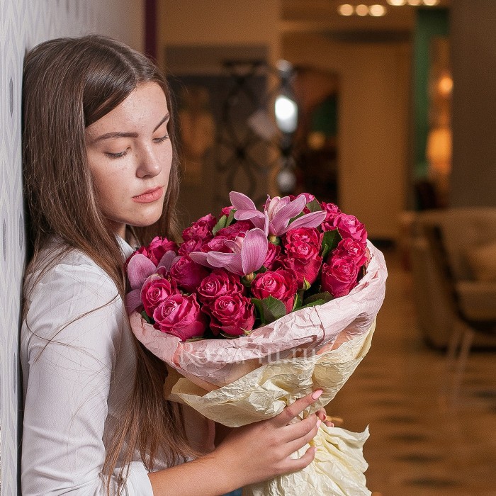 Малиновый букет