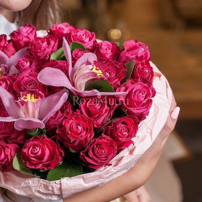 Малиновый букет