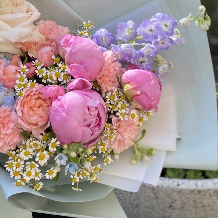 Авторский букет Нежные чувства