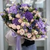 Авторский букет Лунная мелодия с гортензией