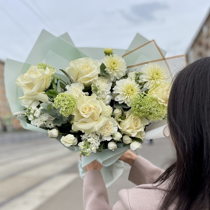 Авторский букет Мятный пломбир