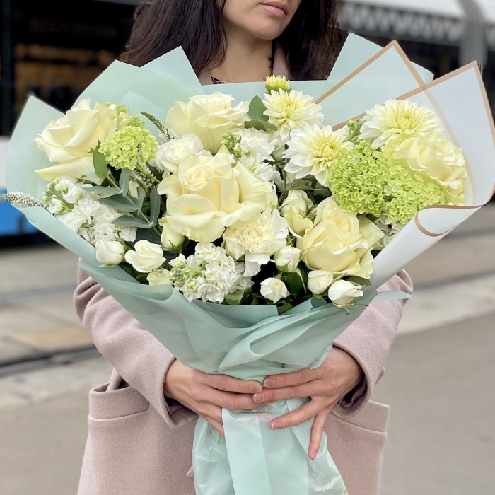 Авторский букет Мятный пломбир