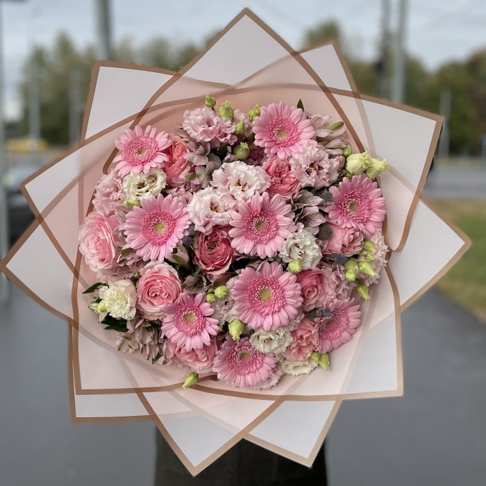 Авторский букет Сахарная вата