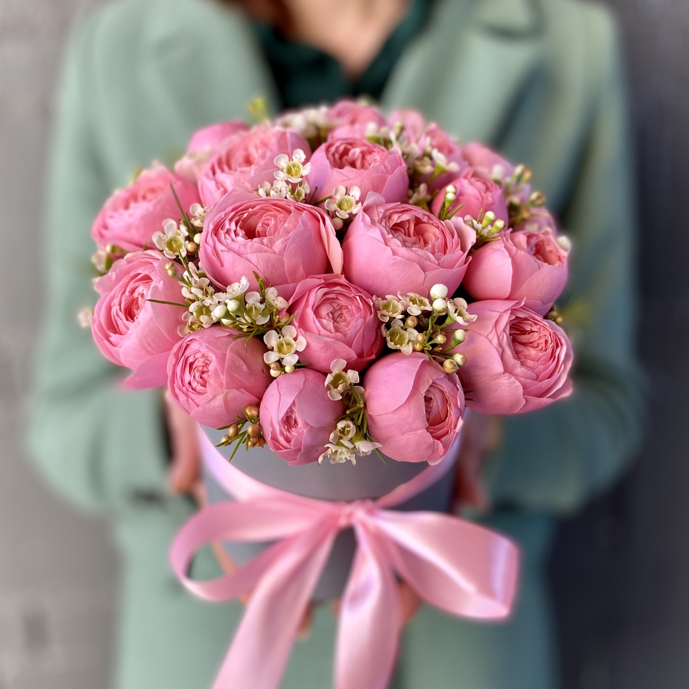 Шикарные букеты розовых роз на 14 февраля