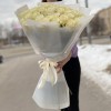 51 белая роза Мондиаль