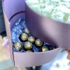 Белые розы в сердце-шкатулке