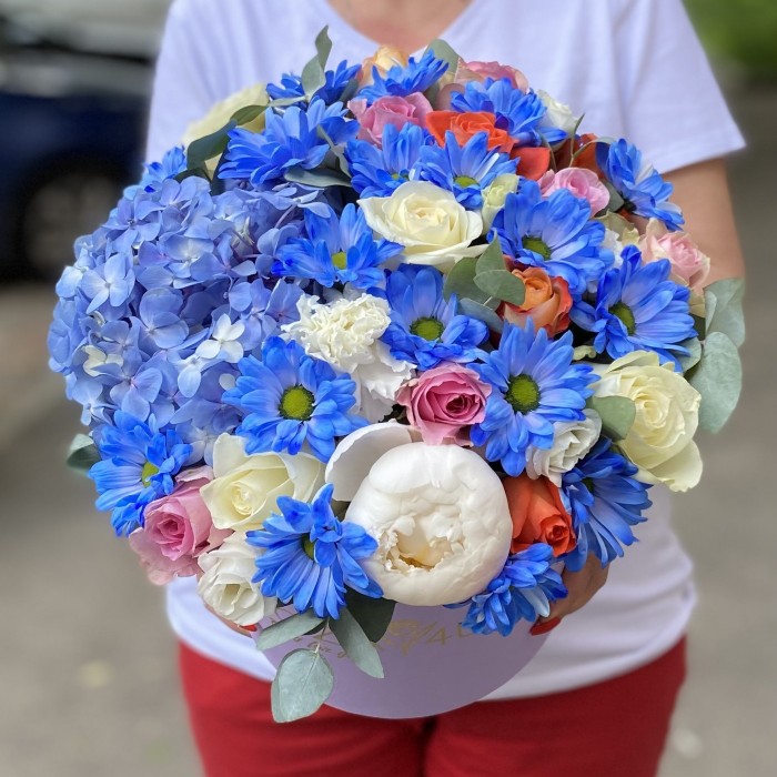 Композиция с гортензией  Для самой яркой