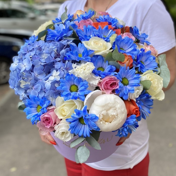 Композиция с гортензией  Для самой яркой