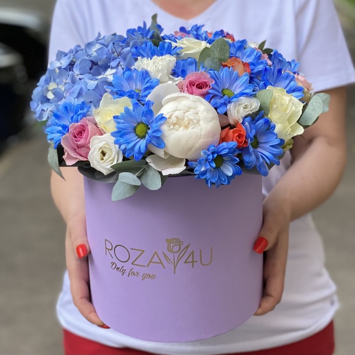 Композиция с гортензией  Для самой яркой