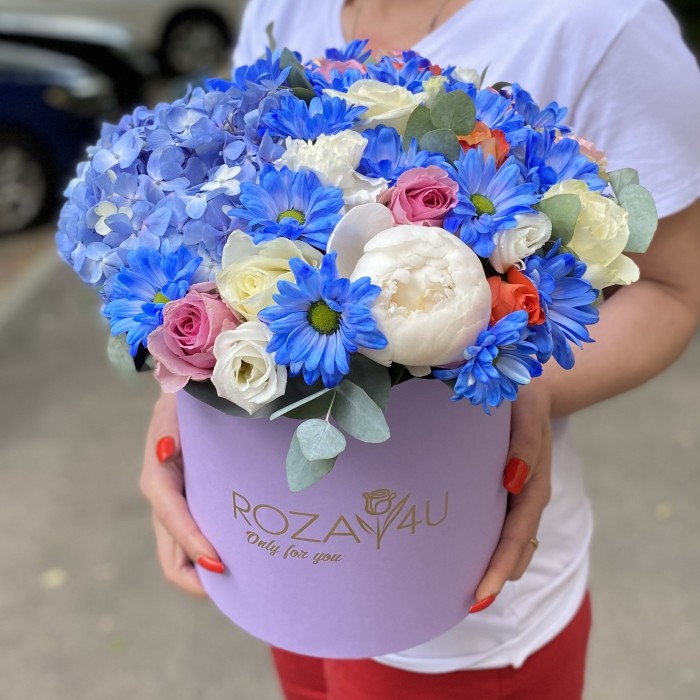 Композиция с гортензией  Для самой яркой