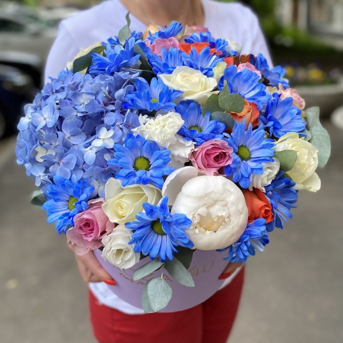 Композиция с гортензией  Для самой яркой