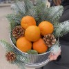 Мандарины в подарочной коробке
