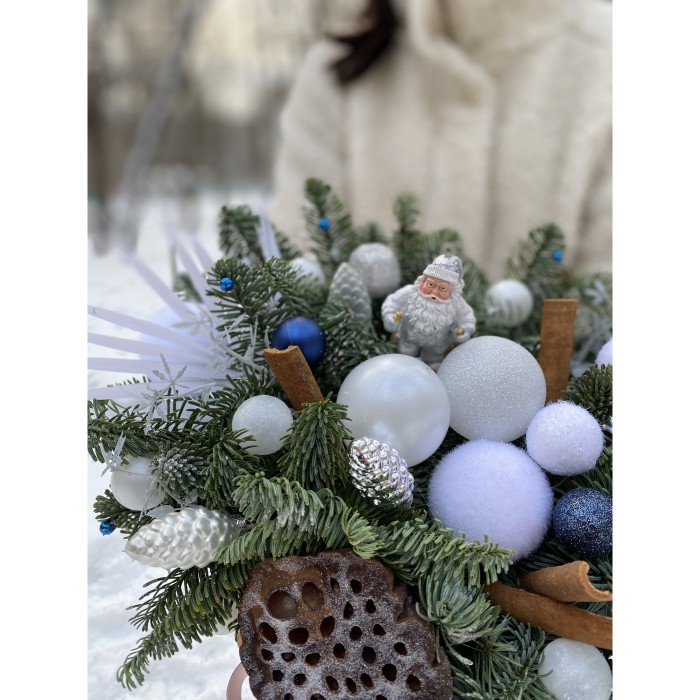 Новогодняя композиция Утренний мороз