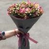 Альстромерия и белый гиперикум