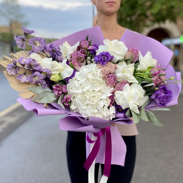 Большой Букет Черничный пломбир