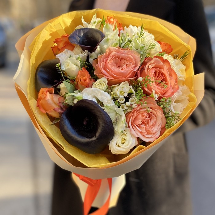 Авторский букет Красивый закат