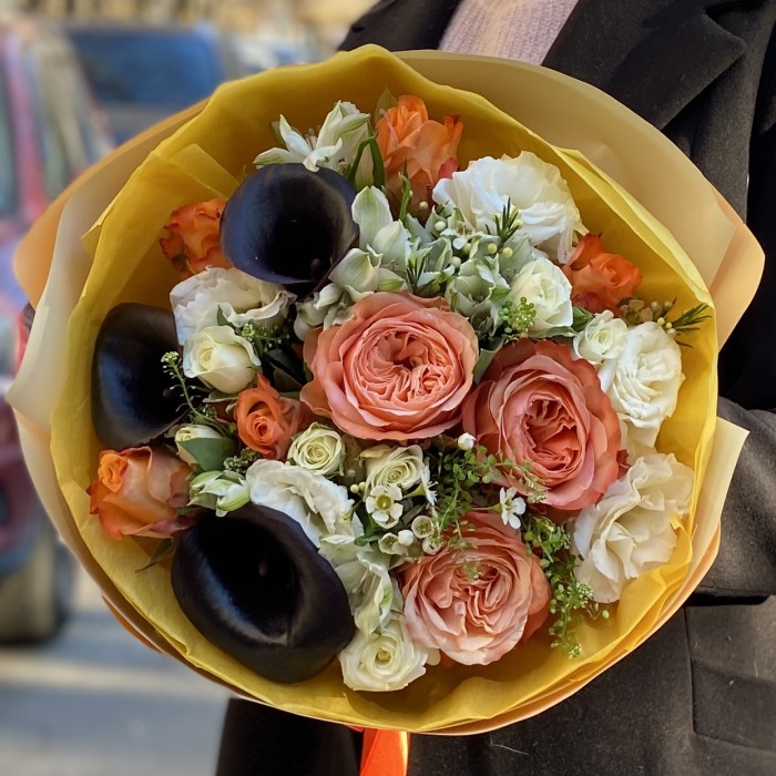 Авторский букет Красивый закат