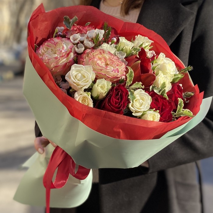 Авторский букет Романтический вечер